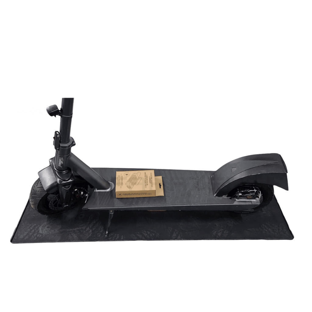 E-Carpet Silikon Stellmatte für E-Scooter – Bodenschutz in Profi-Qualität