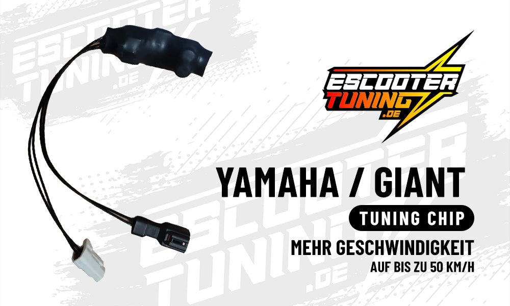 YAMAHA / GIANT E-Bike Tuning 45-50 Km/h Chip – für neue Motoren