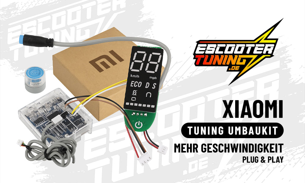 Xiaomi Tuning-Umbaukit mit BLE90 Dashboard & V3 Controller