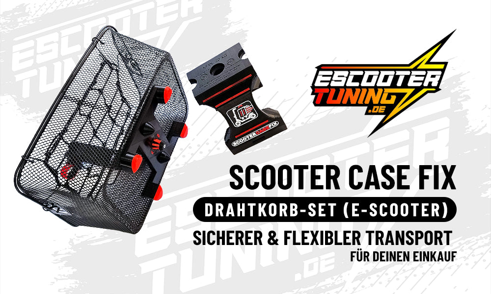 ScooterCaseFix | DrahtKorb-Set für E-Scooter