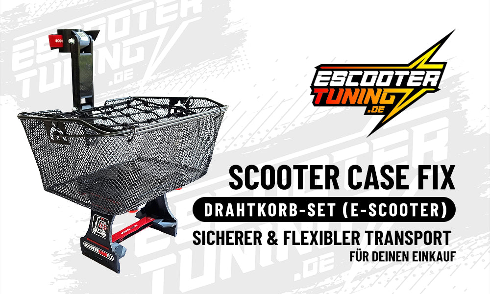 ScooterCaseFix | DrahtKorb-Set für E-Scooter