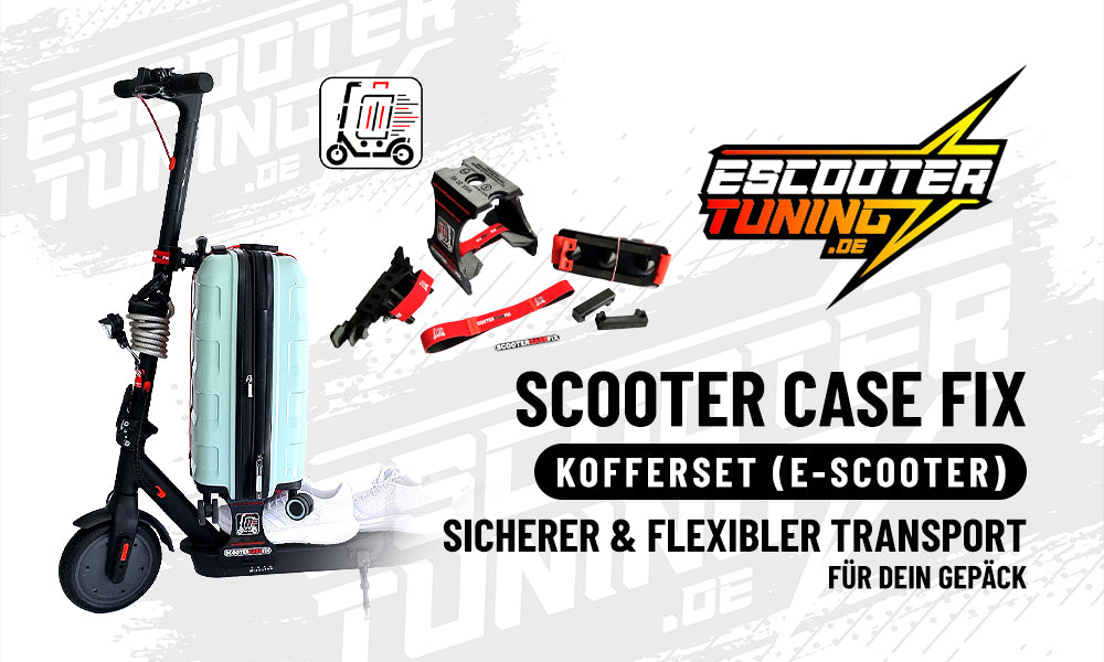 Scooter Case Fix | Kofferset - Mach mehr aus deinem Escooter